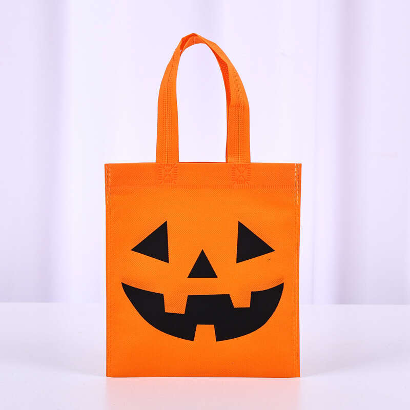 Halloween Mini Non-Woven Trick or Treat Candy Party Gift Tote Ghost Festival Shopping Bag