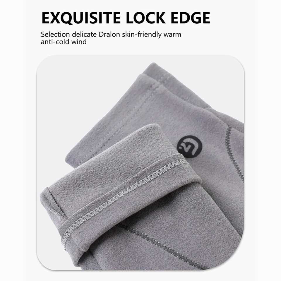 LOOGDEEL Women Winter Touch Screen Warm Windproof Cycling Driving Running Full Finger Glove Mittens New Fashion Lady Gloves J250922