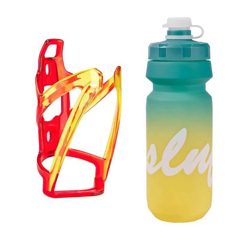 FZCSPEED Bike Water Bottles with Bicycle Holder 650ml Mtb Cycling Squeeze 22 oz Sport Bottle J250923