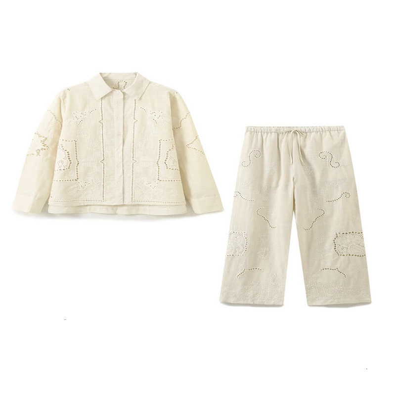 KAOPU ZA Womens Side Bra Asymmetric Chest Shirt or Brushed Mid Rise Straight Leg Two Piece Set Mujer 241010