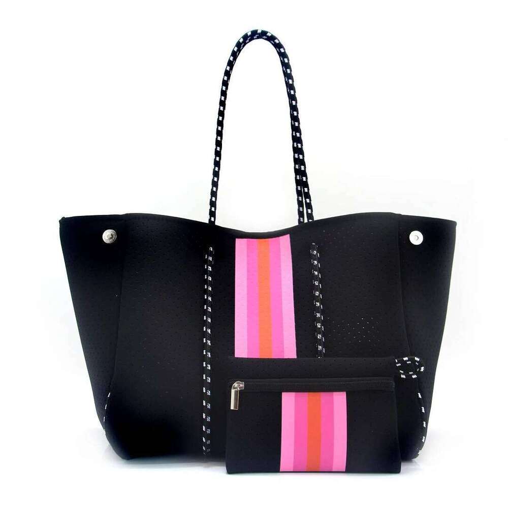 Wholesalers Fashion Leopard Print Women's Handbag Tote Bag Ladies Waterproof Neoprene Beach Bags For Women Trend Mdng0917