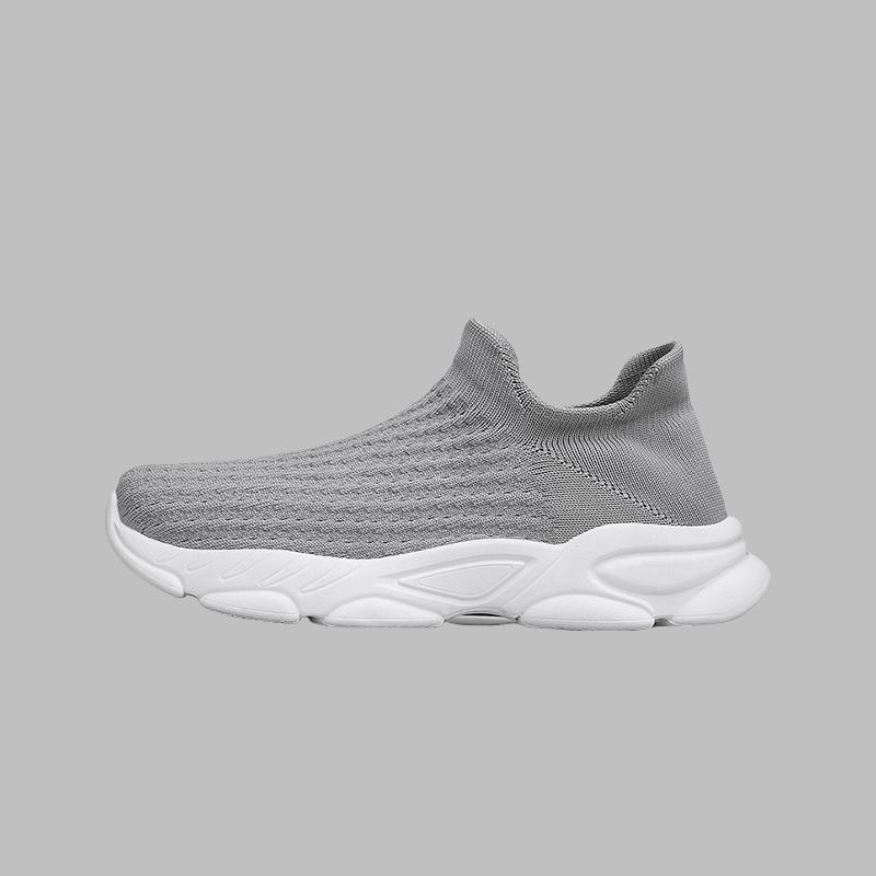 casual sneakers trainer sneaker new flying mesh breathable thin onepedal socks shoes running leisure sports tide shoes men in summer