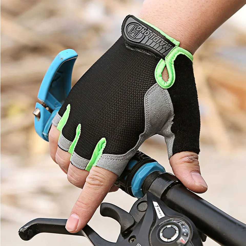 GTUBIKE Half Finger Gloves Antislip Shock Absorben Outdoor Sports Climbing Cycling Fitness Tool Upgraded Gloves For Men Women J250922