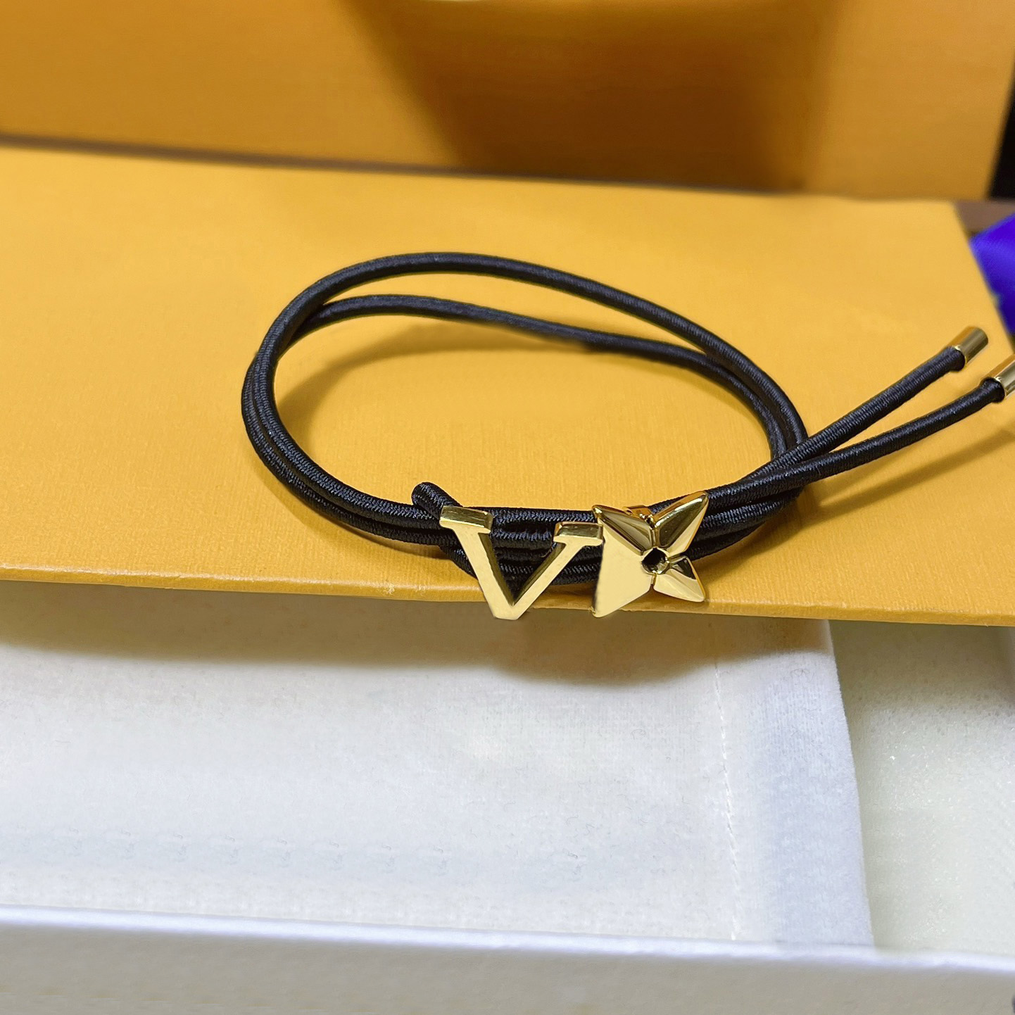 Bangle Bracelets Bangles Bangle Silver T onedC harmB raceletW ithL etteru 0026C loverD etailO nB lackC ordD elicateD ailyu 0026S tylishJ ewelry GiftF or Her