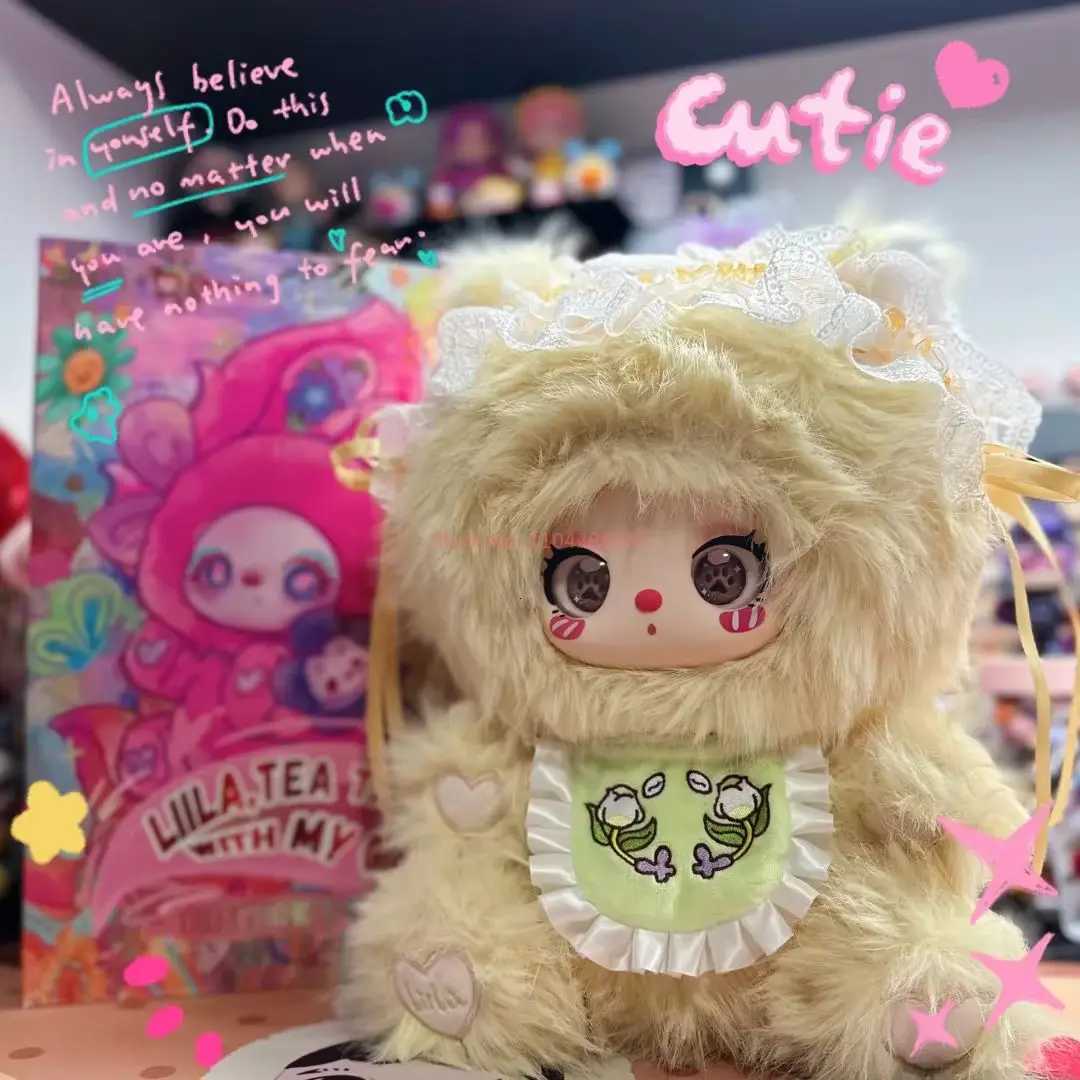 2025 Baby Three Official Liila Tea Time With My Girl 600 V2 Blind Box Mystery Overall Sitting Vinyl Trendy Child Birthday Gifts X250923