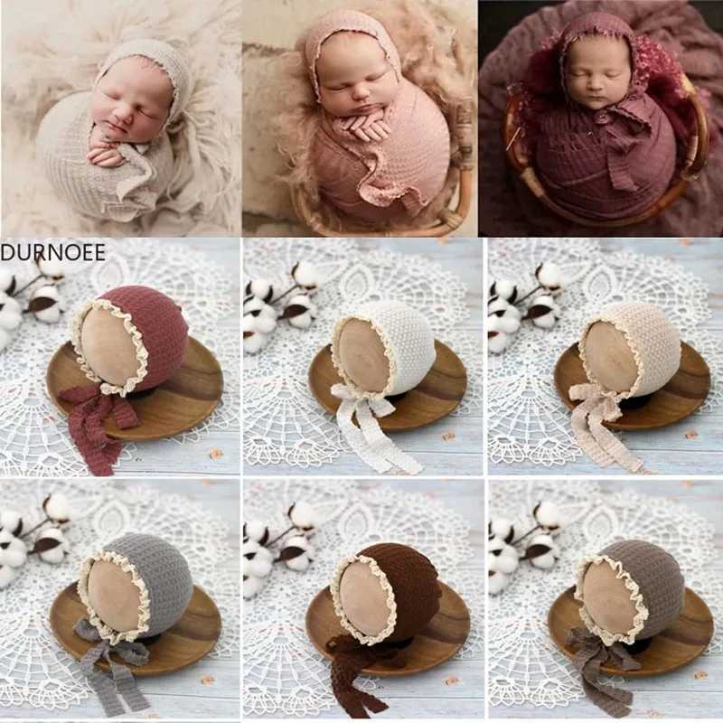 Newborn Bonnet Lace Hat Newborn Photography Props Accessories Bebe Photo Shoot Caps Z251029