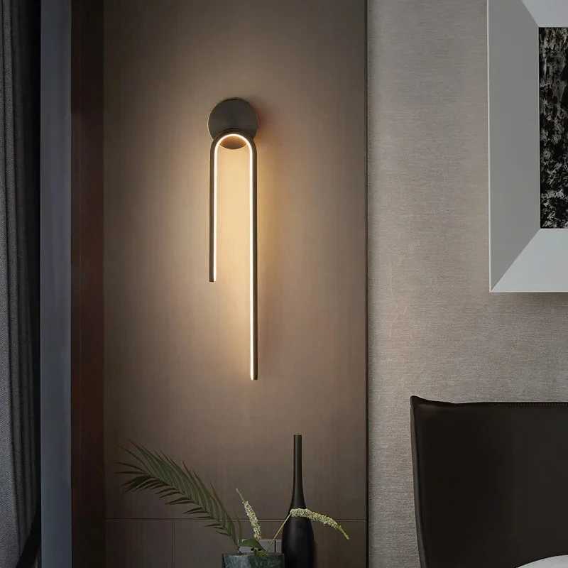 Modern LED Wall Lights Indoor Lighting For Living Room Bedroom Bedside Background Led Light Home Decor Wall Sconces Lamp C251124
