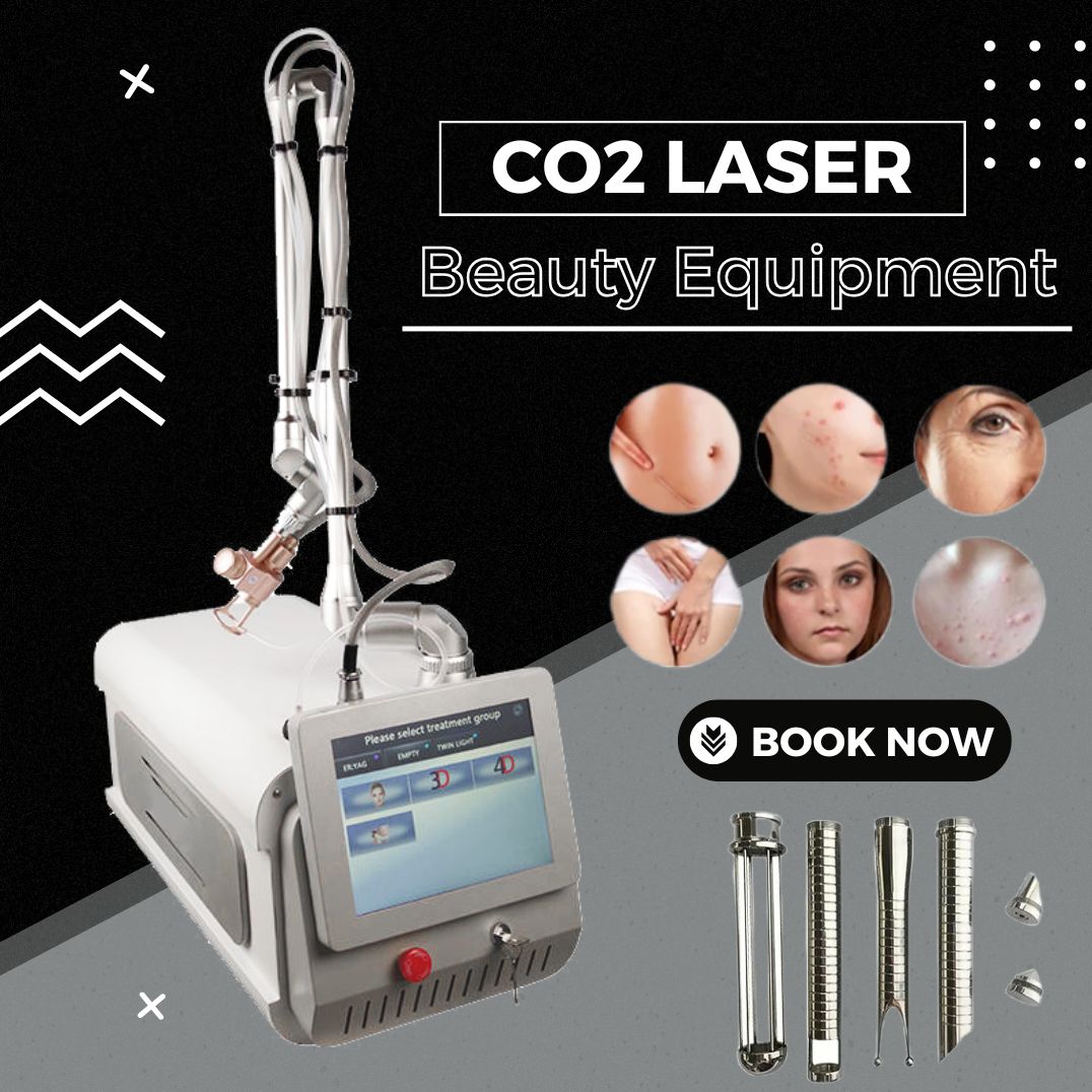 CO2 Laser Beauty Machine Acne Scar Removal Skin Rejuvenation Stretch Mark Reduction Vaginal Tighten Wrinkle Treatment Device For Professional Salon Us