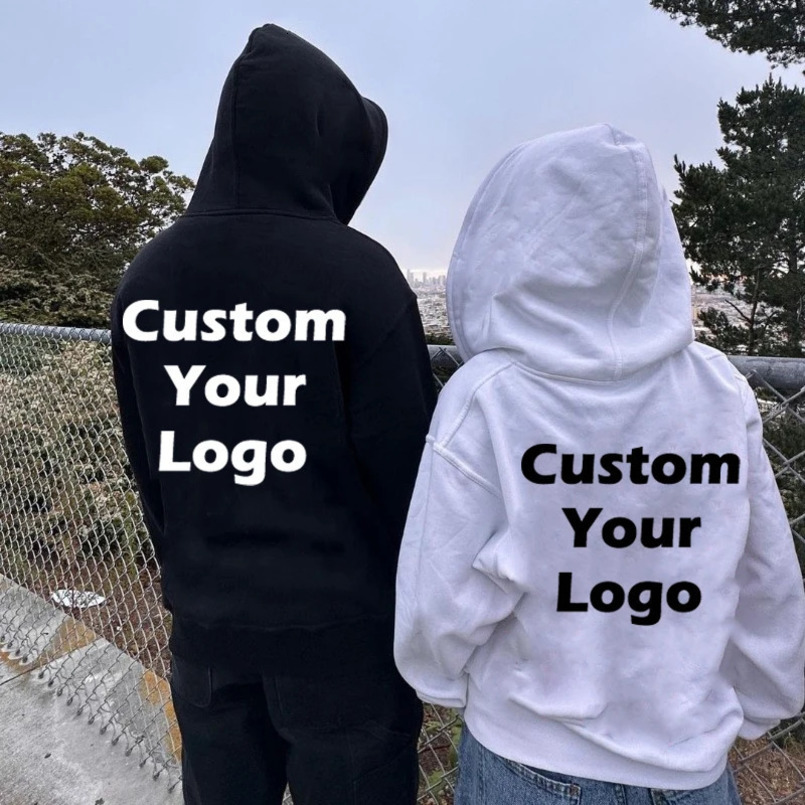 Custom Loose Hoodies n Men Women Casual Hoody Own Pullover Clothing DIY Picture Text Gothic High Street Sweatshirt 250121