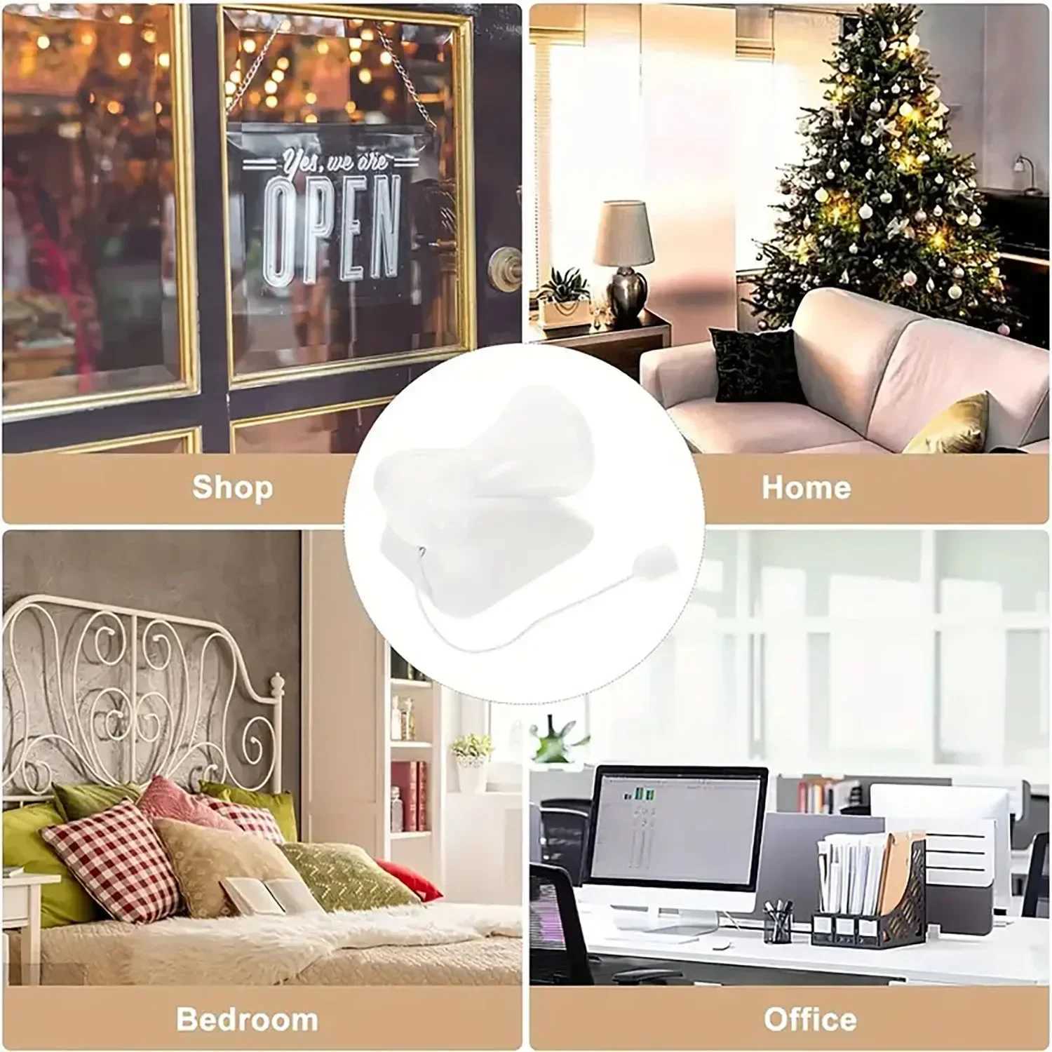 Creative CableOperated Mini Light Plugin LED Bulb Solution for Cabinet Interiors Portable Tent Lighting C251124