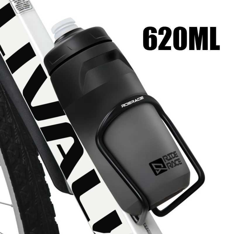 Large Capacity 620ML PP5 Bicycle Water Bottle Lightweight Leak Proof Sports Squeeze Mug Outdoor Cycling Camping Bike Equipment J250923