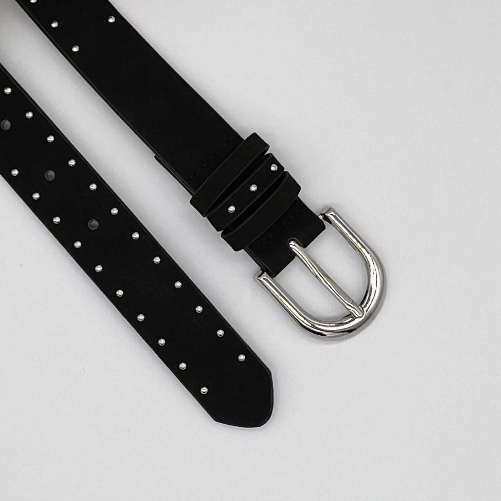 Ladies rivet belt simple needle buckle belt personzed tren retro versatile decorative pants belt W250923