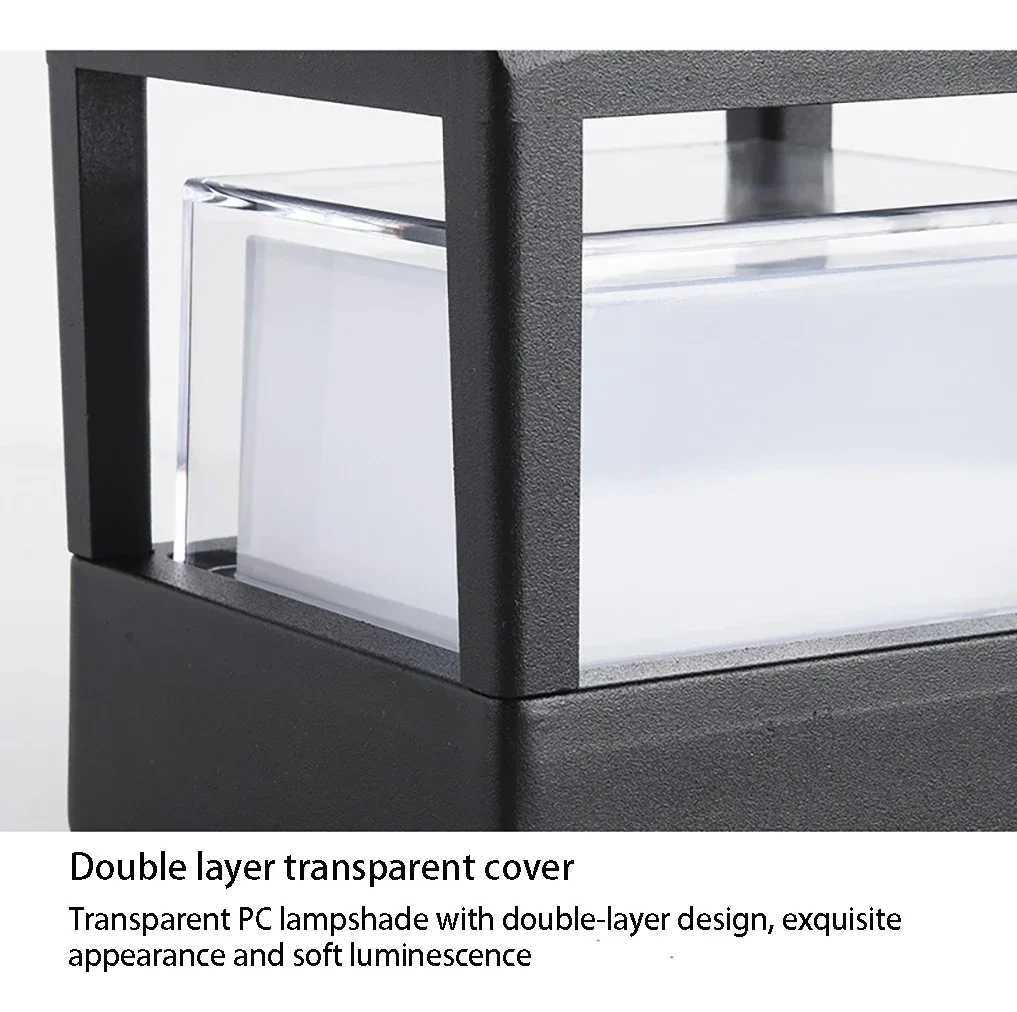 LED Outdoor Wall Light AC85265V Waterproof IP65 Motion Sensor Wall Lamp For Balcony Garden Corridor Entryway Home Decoratioan C251124