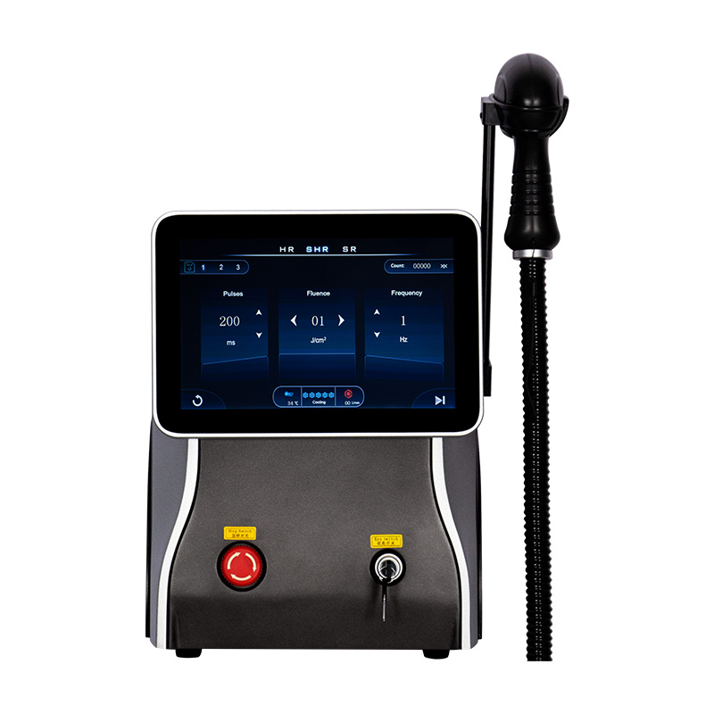 Professional Grade 808NM 808/755/1064 nm Hair Removal Device Featuring an Advanced Cool-Skin Technology & Three Different Lasers Settings