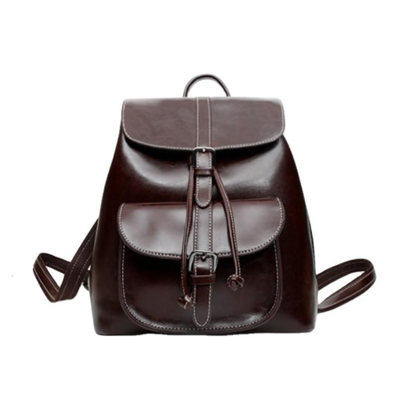 JIAERDI Vintage Brown Backpacks Women Retro Harajuku Pu Leather Chic Solid Y2k Backpack Female Harajuku Mini Mochila Aesthetic 250306