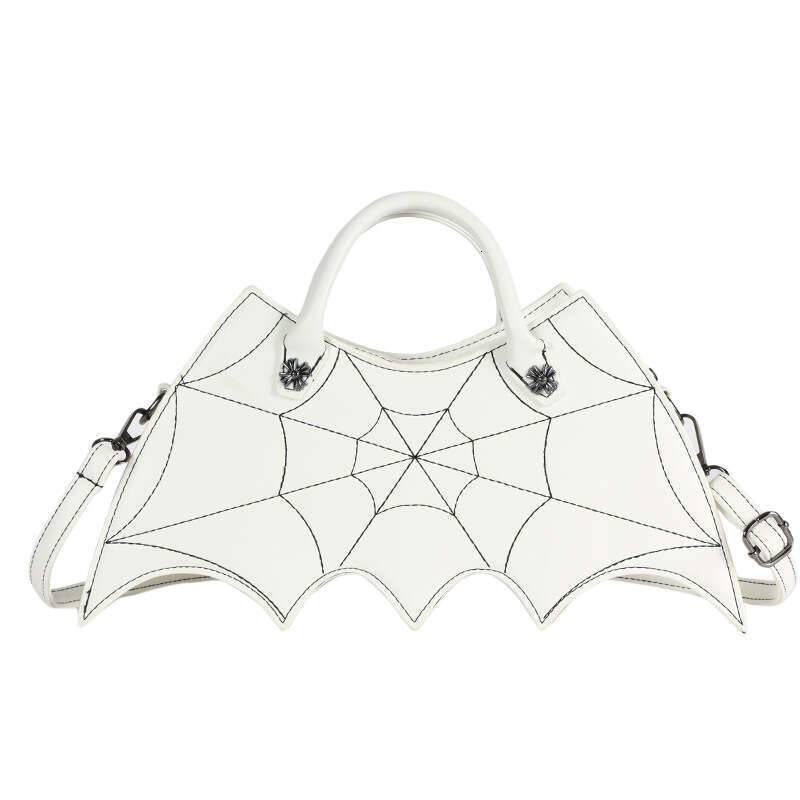 New Fashion Creative Prank Fun Halloween Personality Bat Girl Trendy PU Handbag Crossbody Bag
