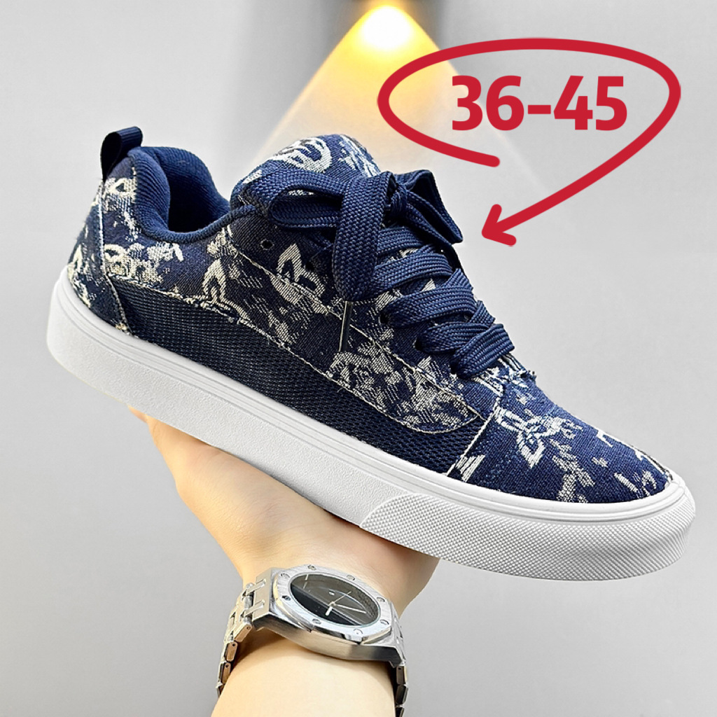 Designer shoes hot free shipping New autumn couple shoes trendy board shoes student fashion casual shoes for men black khaki green blue