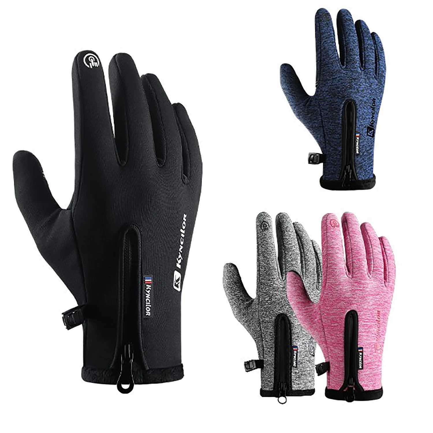 Cycling Gloves Touchscreen Full Finger Winter Gloves Waterproof Guantes Bike Skiing Motorcycle Riding Mountaineering Camping J250922