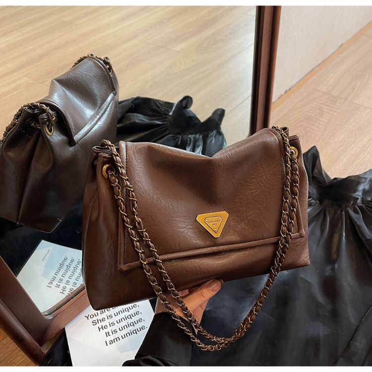Designer Shoulder Purse Crossbody Tote Sena Flowing Lightweight Women's Vintage Commuter Bag