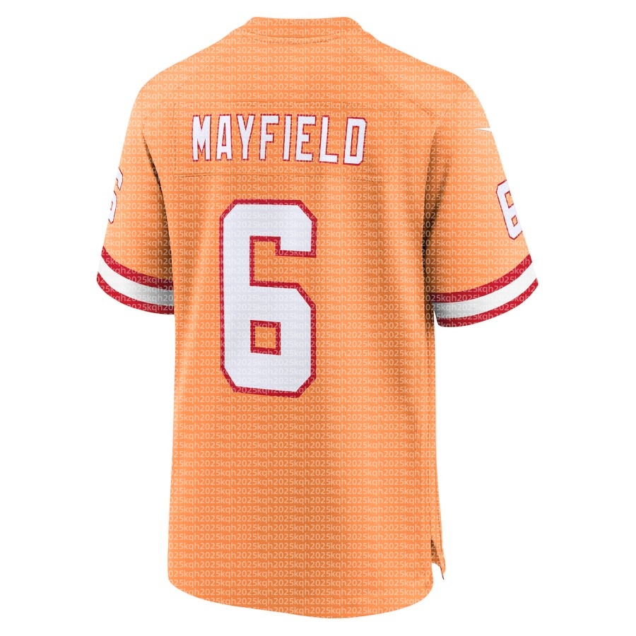 Team Football Jersey Brady Mayfield Egbuka More Fan Apparel for US Europe