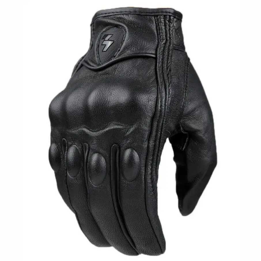 3XL Motorcycle Gloves Goatskin Leather Men Women Moto Glove Electric Bike Luvas da motocicleta Os carros eletricos Sale J250922