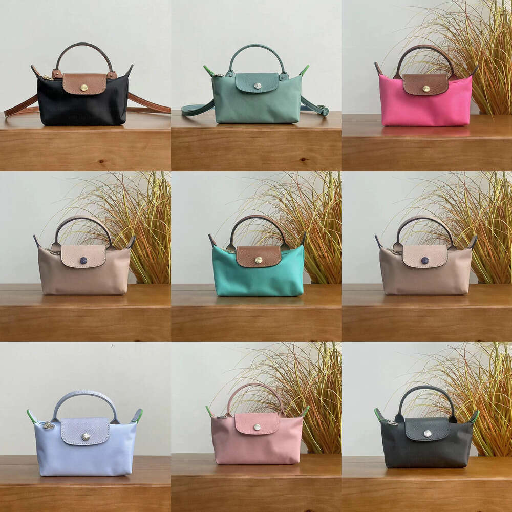 Designer Bags Nylon Tote Handbag Mini Crossbody Travel Shoulder Bag Waterproof Beach Purse with Long Strap