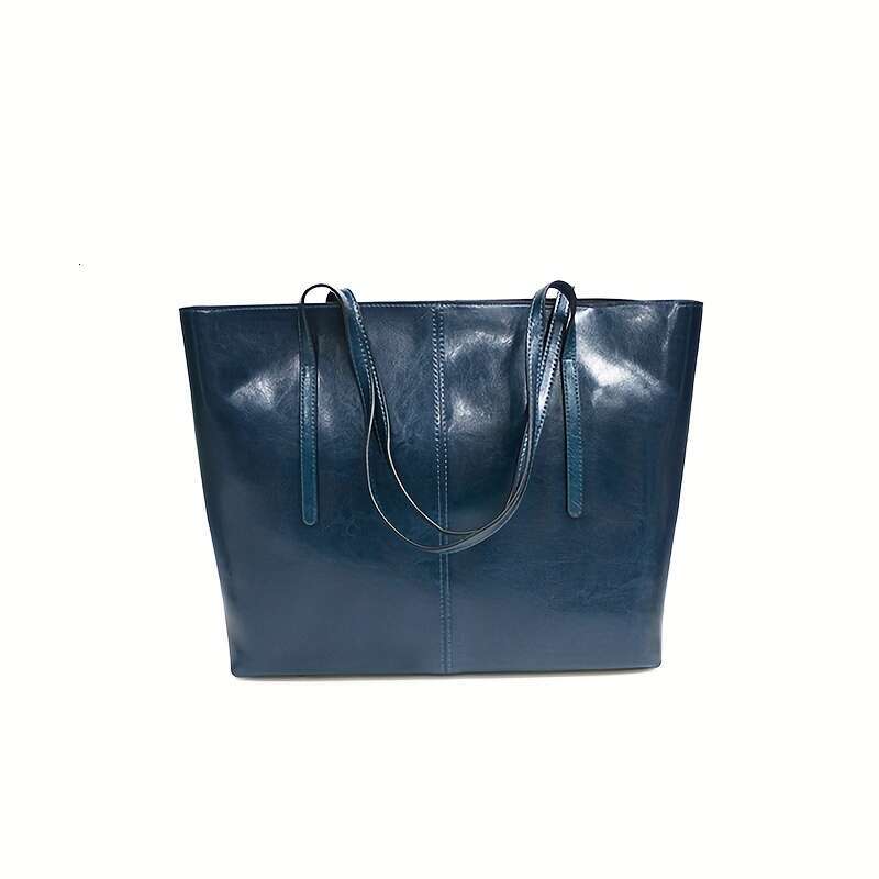 Designer Women Genuine Leather Shoulder Bag Large Capacity with Double Compartment & Zipper Pocket, Hand Washable, Elegant Fixed Strap Design - Red