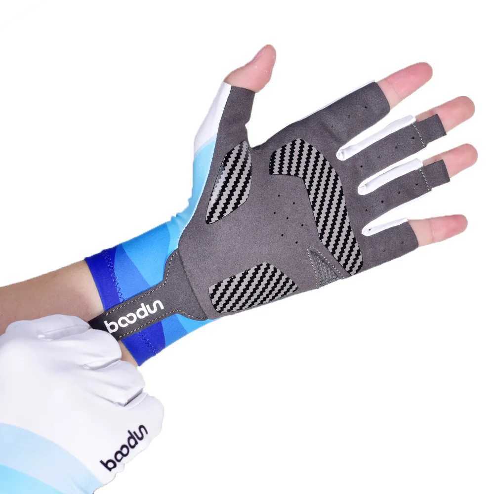 Half finger fishing gloves for men and women designed for rowing kayaking running and cycling with sun protection gloves252 J250922