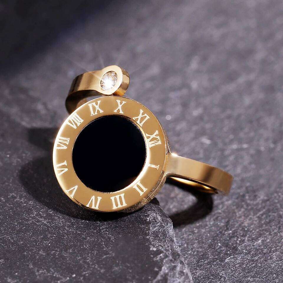 Ring Designer Luxury rings jewelry for women Titanium steel plated with 18K gold or silver Zircon inlay high quality Festival Vacation Gift