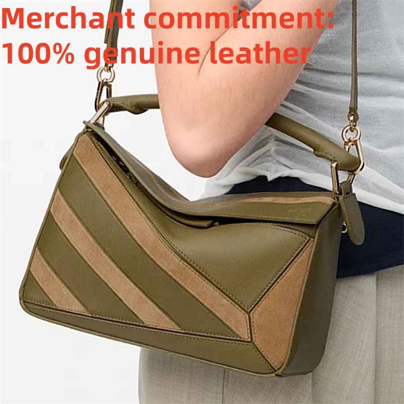 Top quality Puzzle Bag Luxury genuine leather Shoulder Bag 10A Designer bag tote Womens mens suede crossbody bag fashion handbags cowhide Evening bag travel bag