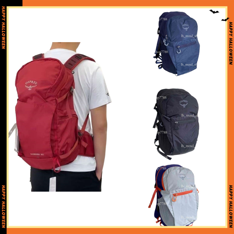 22-34L osprey Rucksack Large Capacity Backpack Hiking Teenagers Schoolbag Student Sports Bag Outdoor Backpack Fashion Outdoor Bag Outdoor Hiking Lightweight 29j