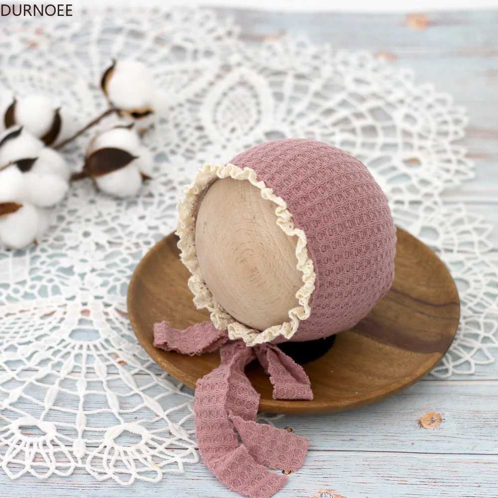 Newborn Bonnet Lace Hat Newborn Photography Props Accessories Bebe Photo Shoot Caps Z251029