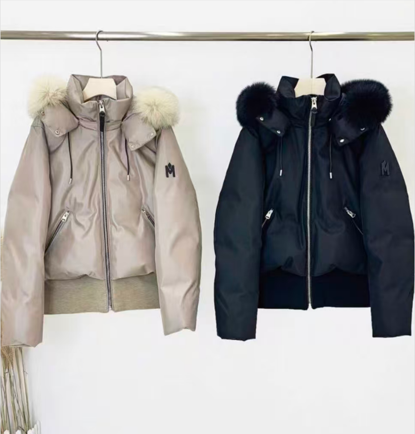 2025 fashion black jacket down jacket parkas warm windbreak jacket outwear