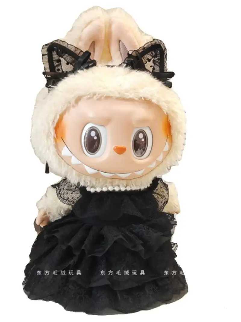 38cm Labubu Clothing Enamel Plush Doll Clothing Replacement Black Dress Wedding Dress Replacement Shoes Accessories Gifts X250923