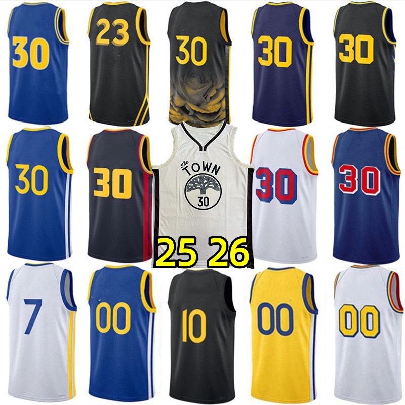 25 26 Stephe Curry Basketball Jerseys Jimmy Butlerr Buddy Hield Draymond Green Brandin Podziemski Gary Payton Jonathan Kuminga Moses Moody City Jersey Custom