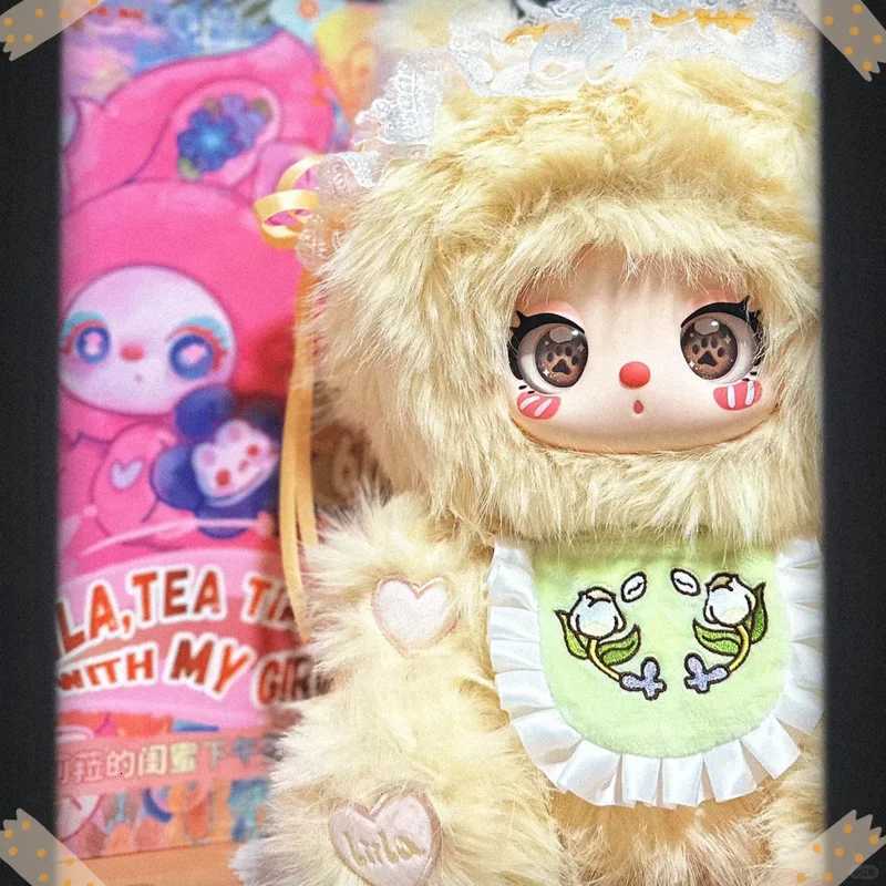 2025 Baby Three Official Liila Tea Time With My Girl 600 V2 Blind Box Mystery Overall Sitting Vinyl Trendy Child Birthday Gifts X250923