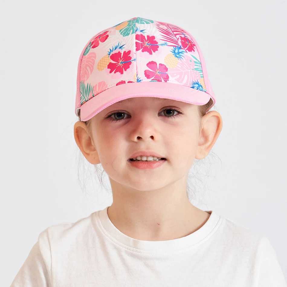 Kids Baseball Cap with Ponytail Hole Adjustable Sport Outdoor Hat ParentChild Family Matching Girls Boys Summer Sun Protection Z251029