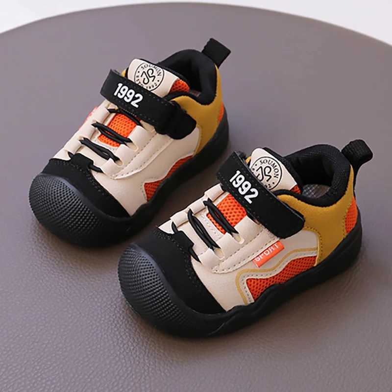 PU Leather Sport Shoes For Children 2025 Designers Baby Boys Girls Sneakers Ergonomics Antislippery Toddler Kids Sneakers J2510271