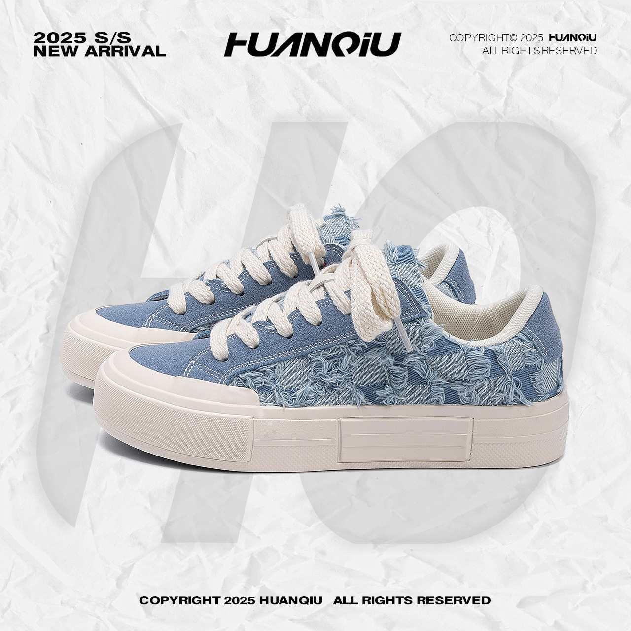 HUAN QIU Free shipping Designer Casual Shoes Board shoes men height increasing sports leisure men shoes thick soled canvas shoes fashion