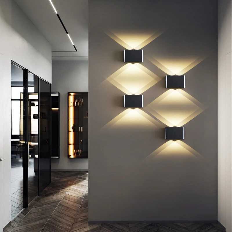 Wall Lamp Bedroom Bed Lamp Living room LED Modern Simple luxury Aisle Interior Nordic Small Wall Lamp wall sconce for bedroom C251124