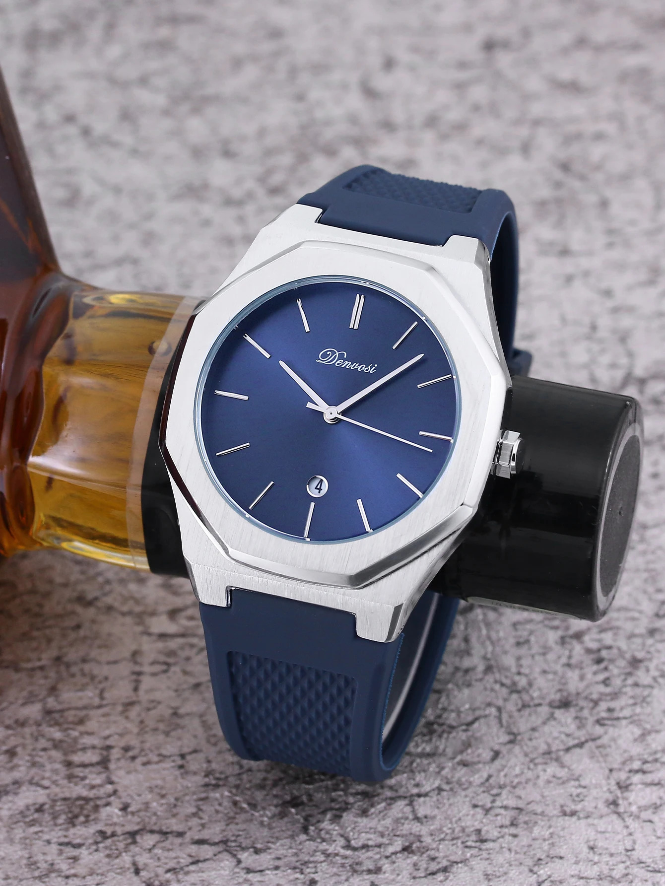 Simple leisure sports mens quartz watch Waterproof casual wristwatch for men 250812
