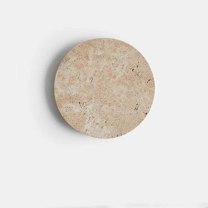 Natural Yellow Cave Stone Led Sconce Lamp Nordic Minimalist Wabi Sabi Home Decoration Living Room Bedside Corridor Wall Lights C251124