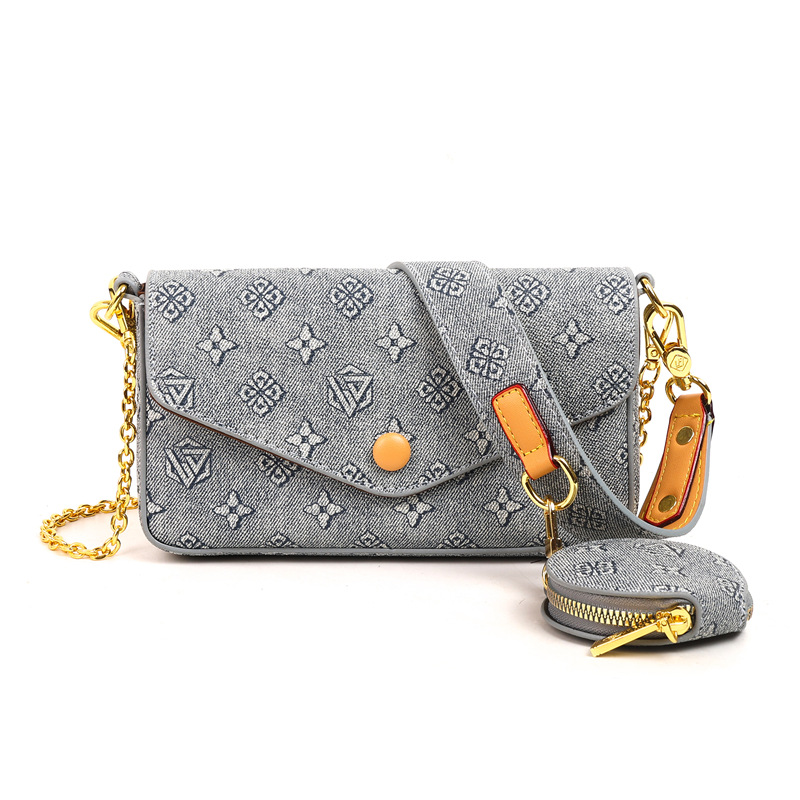 hot Free Shipping designer bag Light luxury chain small square bag women's new versatile envelope bag single shoulder cross body bag