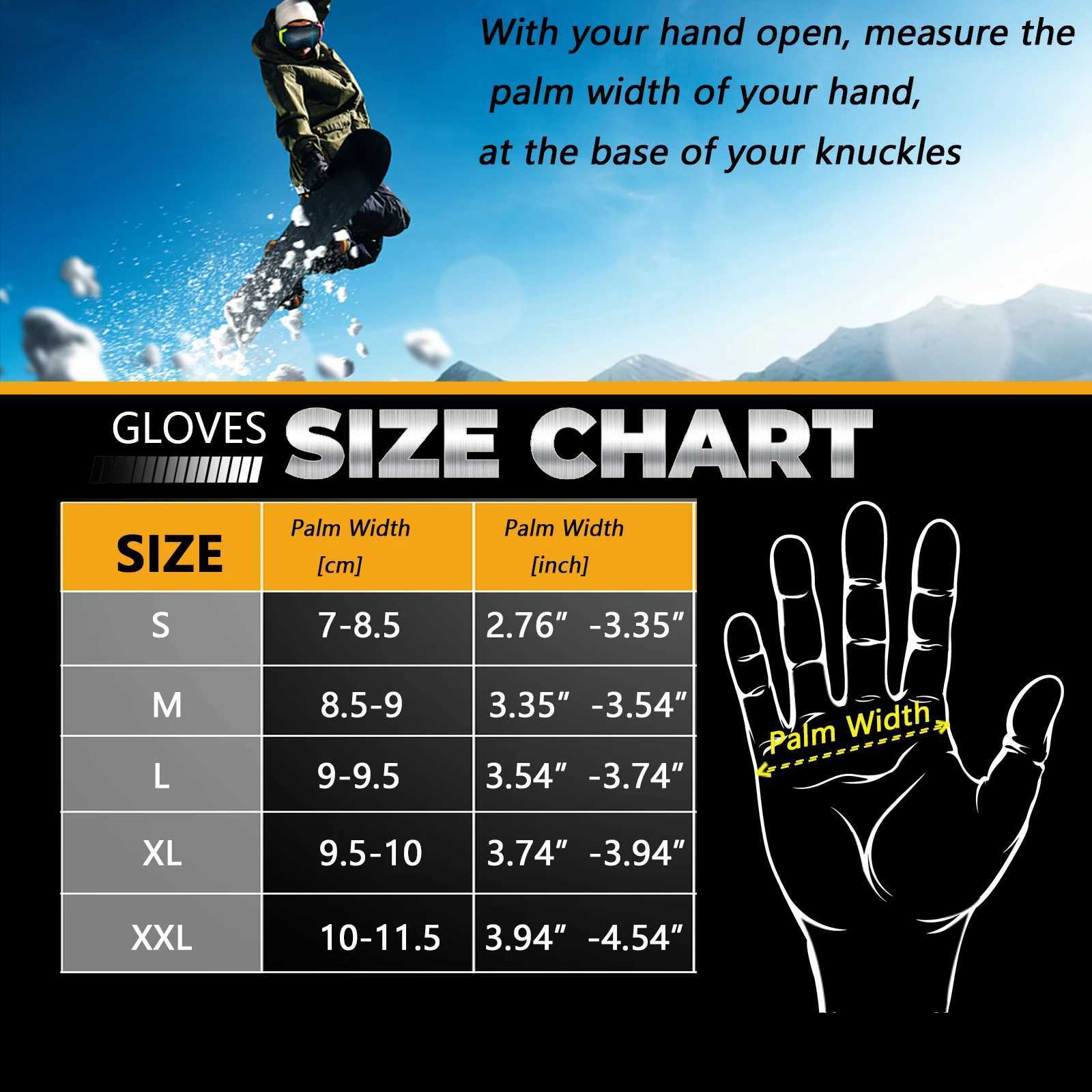 MOREOK Winter Gloves Touchscreen Warm Gloves Antislip Outdoor Sports Road Bike Cycling Gloves for DrivingSkiingRunningHiking J2509221