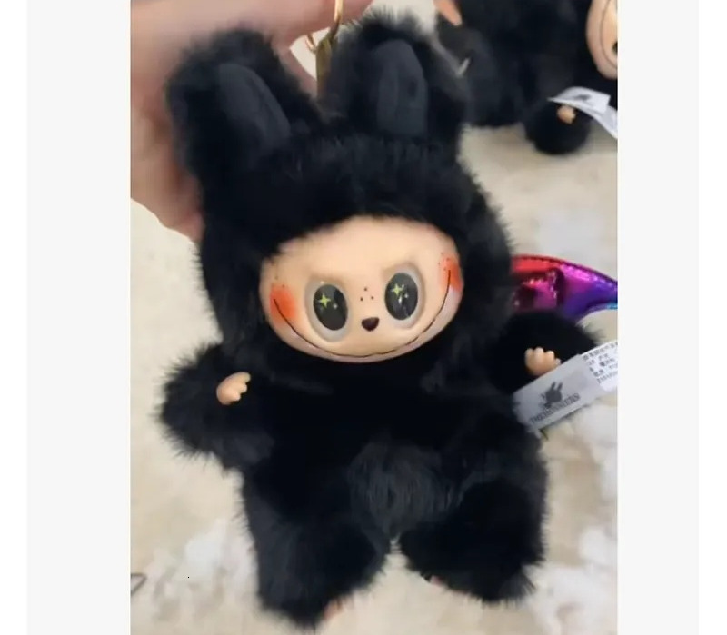 2025 New Labubu Black African Edition Box Cute Doll Peripheral Personalized Creative Decorations labubu Blind box Christmas gifts