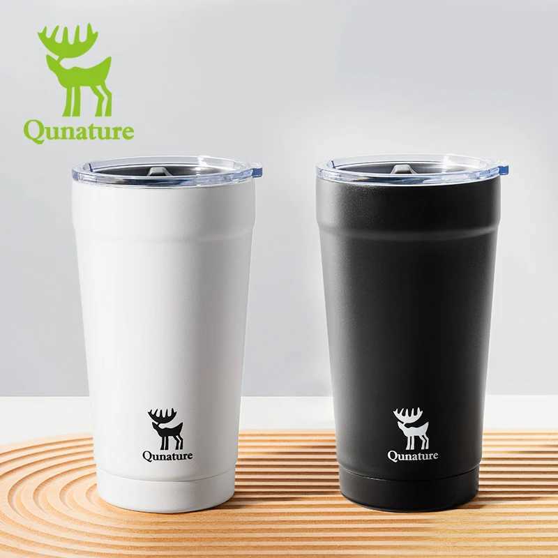 Qunature Winter Thermos Coffee Cup 304 Stainless Steel Outdoor Portable Bicycle Water Cup Mens Womens Cycling kettle J250923