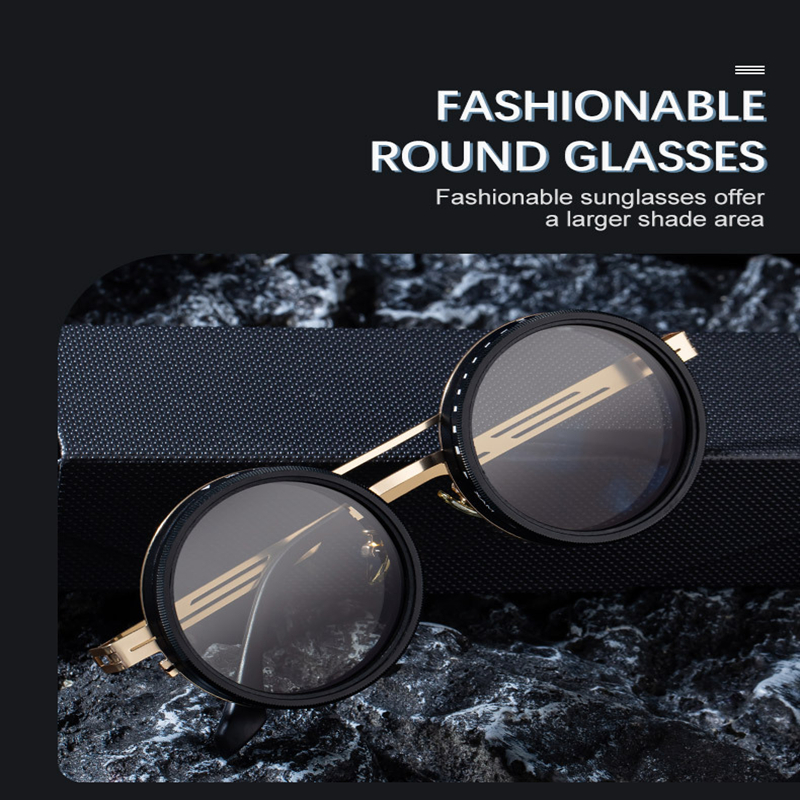 Manually Adjusting Dimming Polarized Sunglasses Durable Fishing Eye Gear with Protective ND9 Coatings