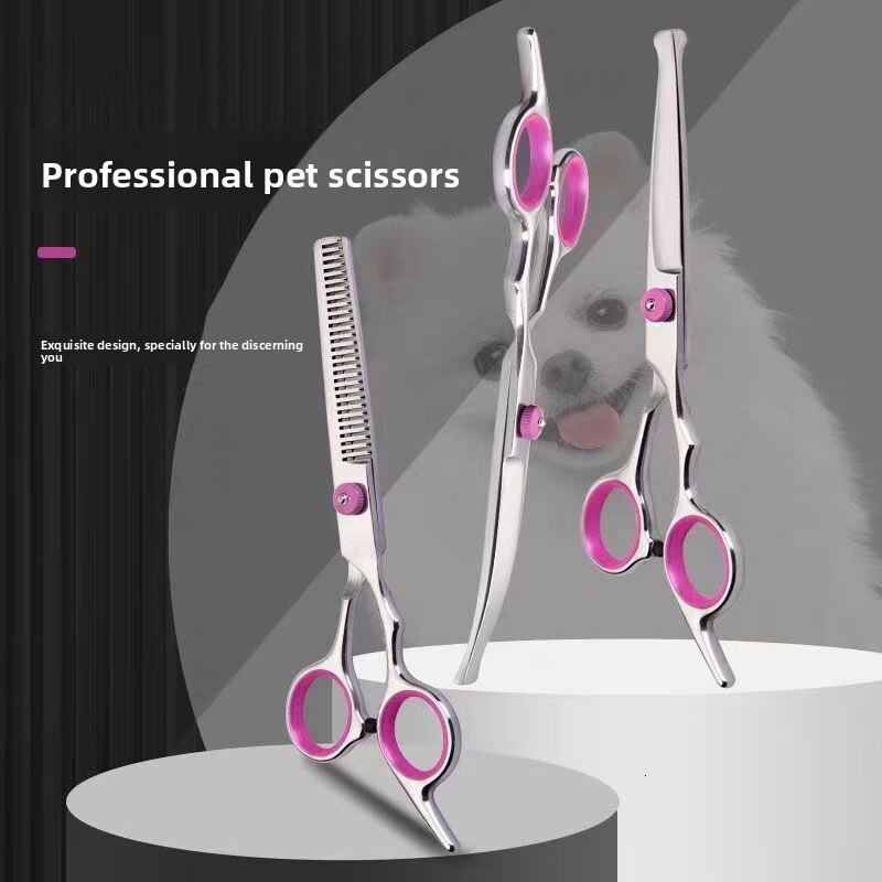 Pet Grooming Dog Cutting Tools Cat Professional Scissors Thinning Hair Teddy Haircut Magic Kit Wholesale