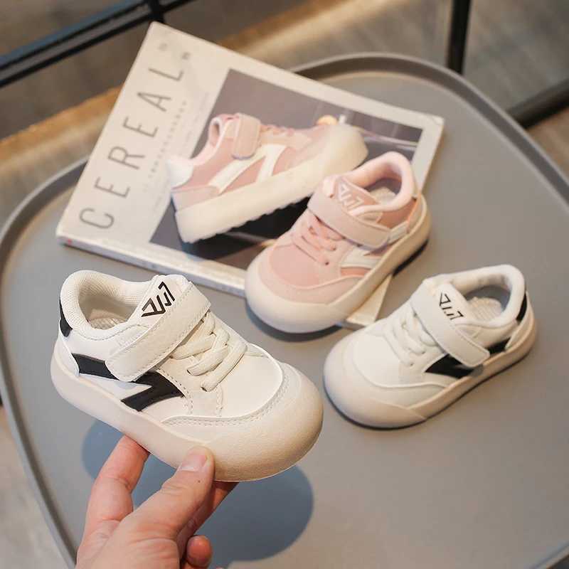 Childrens Sneakers 08 Years Old Leather Casual Boys Girls Toddler Single Shoes Four Seasons Models Kid Baby De Training Shoes J251105