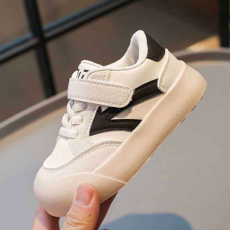 Childrens Sneakers 08 Years Old Leather Casual Boys Girls Toddler Single Shoes Four Seasons Models Kid Baby De Training Shoes J251105